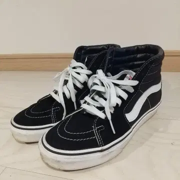Vans 하이컷 스니커즈 블랙/화이트