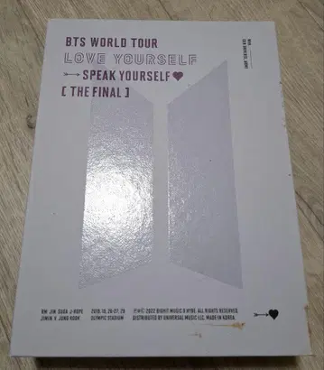 BTS WORLD TOUR LOVE YOURSELF THE FINAL