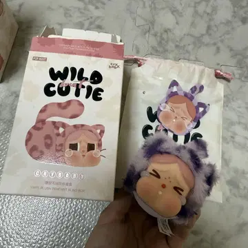 CRYBABY Wild but Cutie 시리즈 - 봉제 인형 펜던트