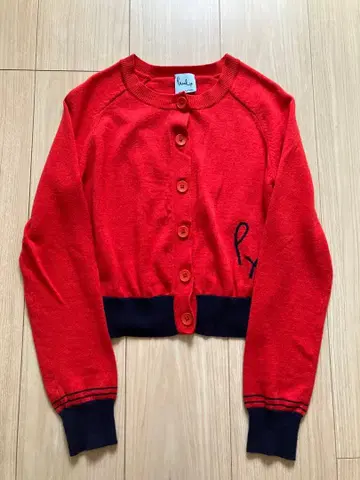 폴 스미스 레드 가디건