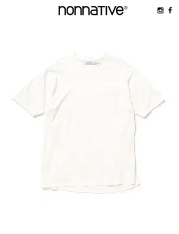 nonnative DWELLER V NECK S/S TEE VW 화이트