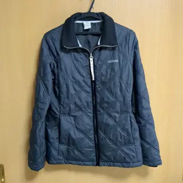 adidas 퀼팅 자켓 블랙