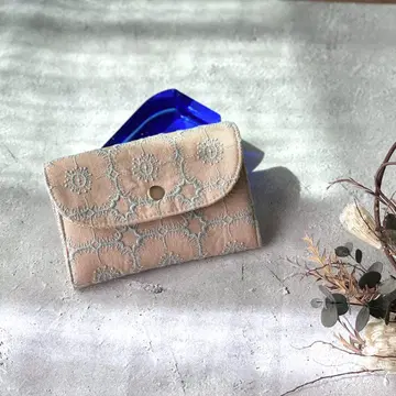 미나 페르호넨 anemone beige 컴팩트 지갑 미니 지갑