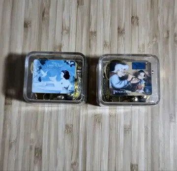 디즈니 스토어 오르골 2개 세트