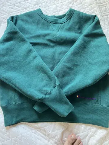 Champion 그린 컬러 트레이닝복