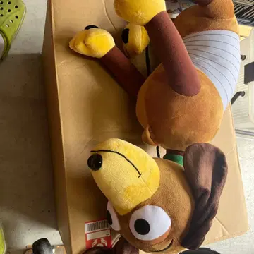 토이스토리 슬링키 봉제 인형 약 30cm SEGA제