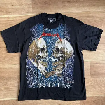 METALLICA/메탈리카/밴드T/프린트T/자수 로고/used/레어