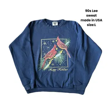 90s made in USA Lee 맨투맨