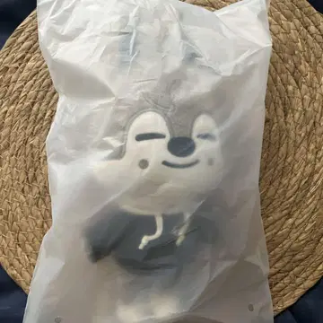 그레이 봉제 인형 (미사용)