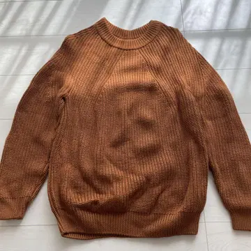 바토너 사이즈 2 니트 남성용 브라운