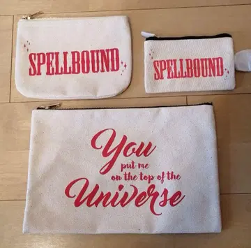동방신기 SPELLBOUND 파우치 세트