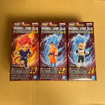 드래곤볼 월드 컬렉션 레전즈 vol.3 샤 손오공 베지터