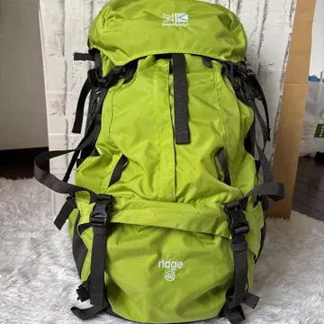 karriemnor ridge 40 백팩 그린 레인 커버 포함