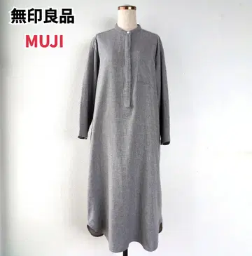 무인양품 MUJI 원피스 더블 거즈 스키퍼 코튼 프리