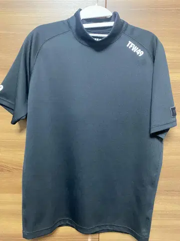 TFW49 블랙 피케 셔츠 L 사이즈
