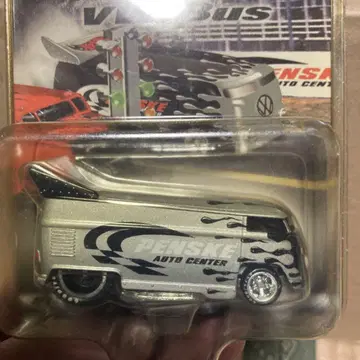 Hot Wheels VW Drug Bus PENSKE 실버 블랙