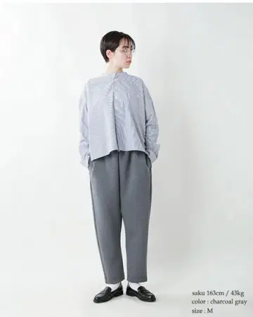 TRAVAIL MANUEL 쿠션 종이상자 나노 팬츠