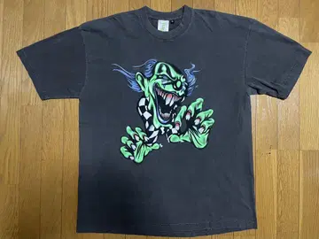 ENDLESS DENIM FUNNY CLOWN SHIRT XL