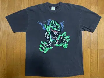 ENDLESS DENIM FUNNY CLOWN SHIRT XL