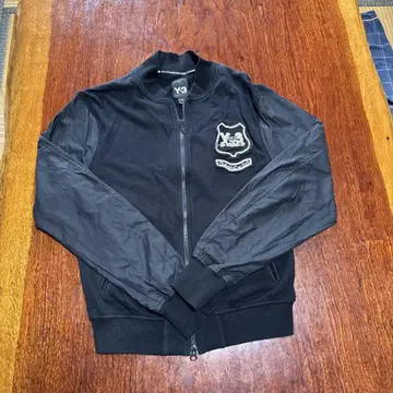 Y-3 블랙 집업 점퍼