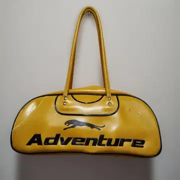 에나멜 보스턴 백 구제 의류 Adventure 어드벤처