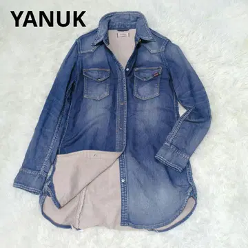 야누크 YANUK 데님 셔츠 웨스턴 셔츠 DENIT 데