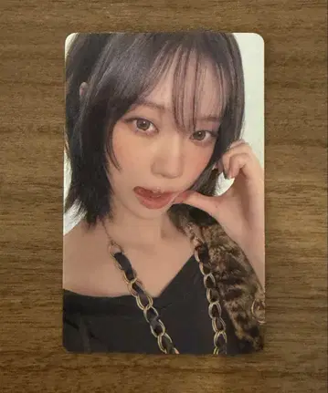 aespa 특전 트레이딩 카드 윈터