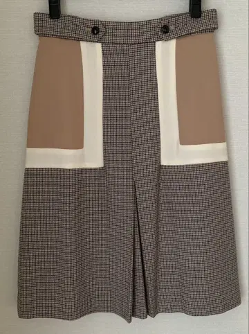 시착만 한 상품, 컨디션 최상 plumpynuts 체크 무늬 스커트