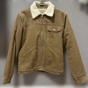 새상품 Wrangler 프릭스스토어 별주 보아 지퍼 코듀로이 블루종
