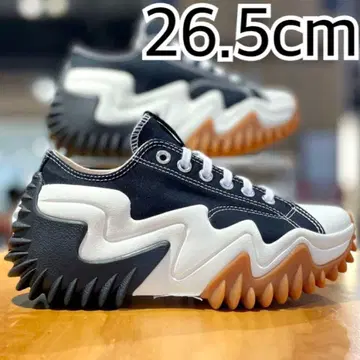 26.5cm*블랙 검정*로우컷*컨버스*한국 란스타