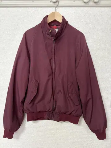 BARACUTA G-9 해링턴 버건디