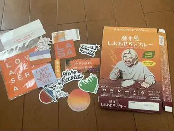 후지이 카제 스티커 프레이크 씰 카레 빈 상자