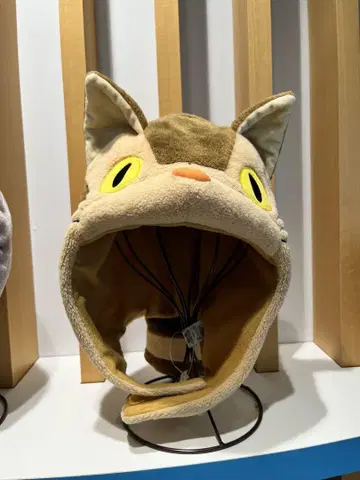 고양이 버스 변신 모자 방한 지브리 파크 지브리 코스프레 할로윈 새상품