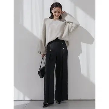 anuans 박스턱 마린 팬츠 ( NAVY )