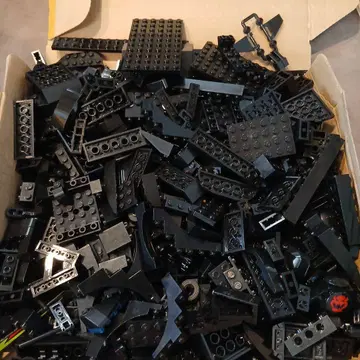 39 LEGO 블랙 부품 묶음 판매