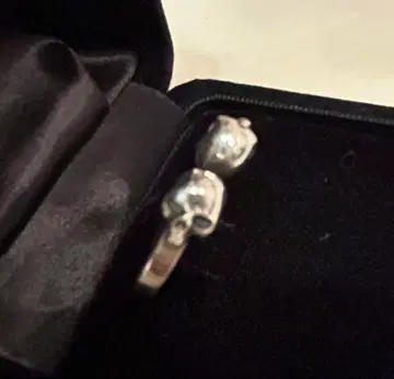 최종 가격 [ 초레어 ] 넘버나인 잼홈메이드 스컬 반지 해골