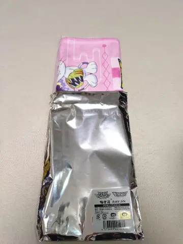 디지몬 극락탕 콜라보 머플러 타월 야가미 이슬이(히카리) 테일몬