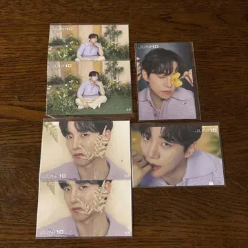 JUNHO 아이돌 사진 씰 6장 세트