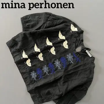mina perhonen 미나 페르호넨 tori-to-hana 블라우스