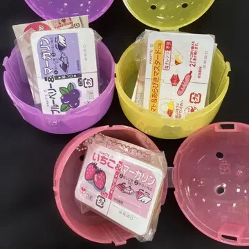 언제나 파킷테 딸기&마가린 토마토&굵게 으깬 머스타드 블루베리