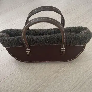 울과 가죽 토트백