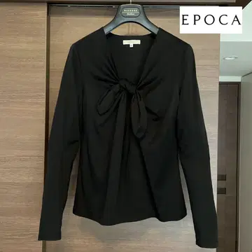 EPOCA 에포카 블랙 리본 블라우스 [ 40 ]