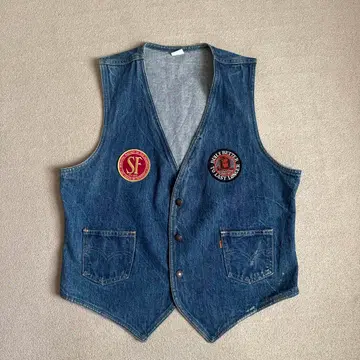 Levi's 데님 베스트 와펜 포함