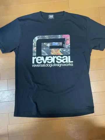 리버설 reversal T셔츠 블랙
