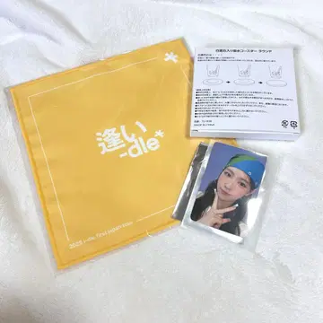 i-dle 코스터 미니 타월 미연 트레이딩 카드 세트