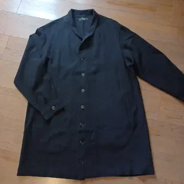 Y's 블랙 울 코트