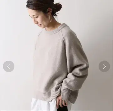 W/Ca 크루넥 숏 풀오버