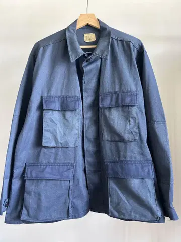 US army BDU 자켓 네이비 투톤 vintage