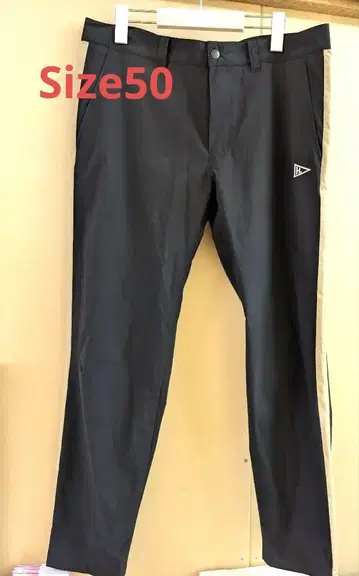 남성용 알치비오 골프 팬츠 사이드 스트라이프 Size50