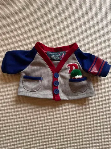 더피 봉제 인형용 옷 갈아입기 의류 닻 자수